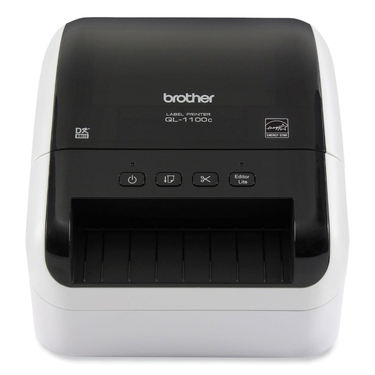 Brother QL-1100C 6.7 in. x 8.7 in. x 5.9 in. 69 Labels Print Speed Wide Format Professional Label Printer